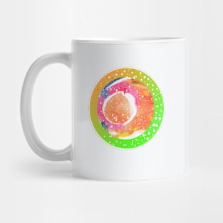 WAtercolor abstract circle Mug